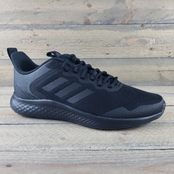 adidas Fluidstreet Men\'s Airy Lightweight Running Shoes Sneakers Black main image 7